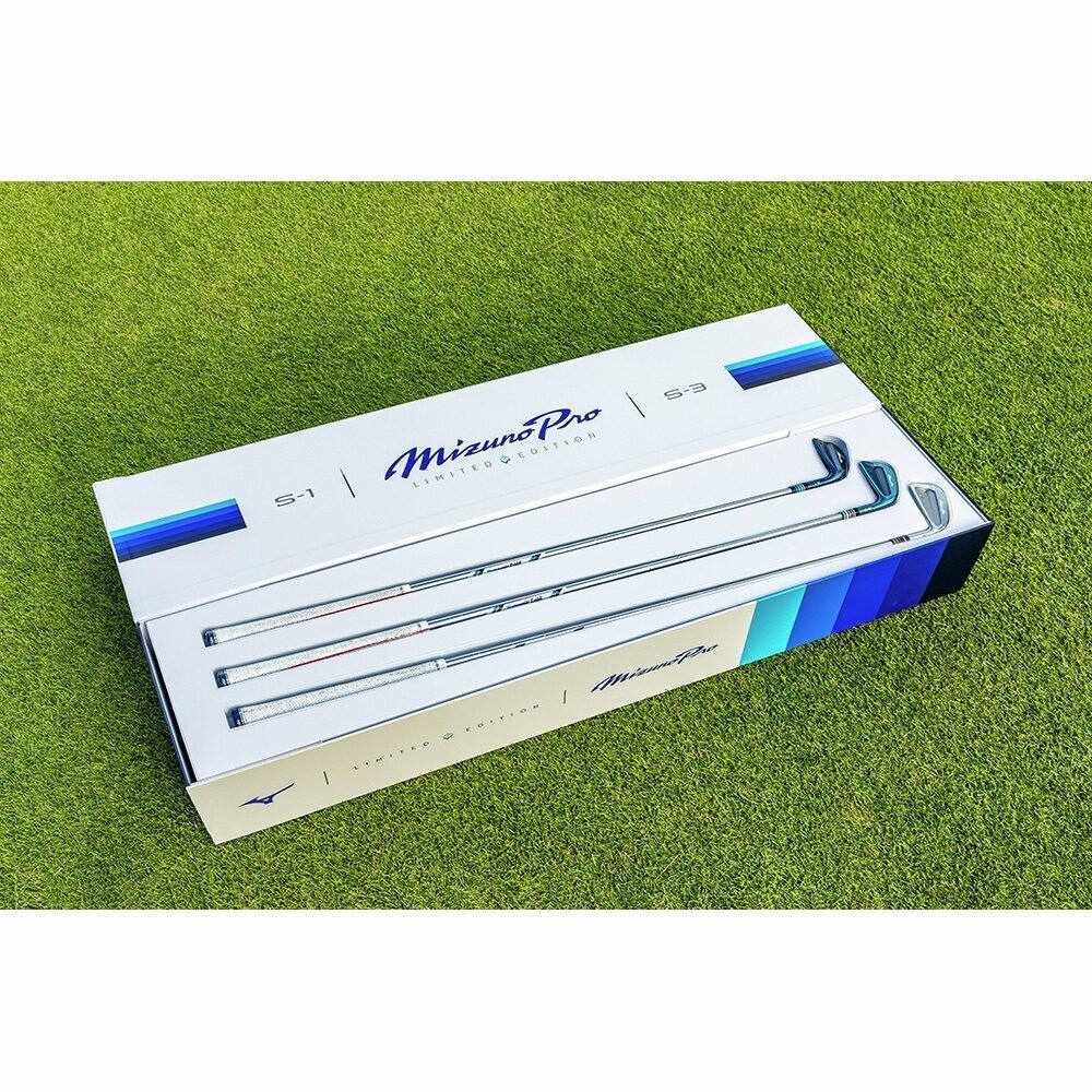 Mizuno Pro Ice Blue Limited Ed Iron Set #3-pw 8p S200 Dynamic Gold