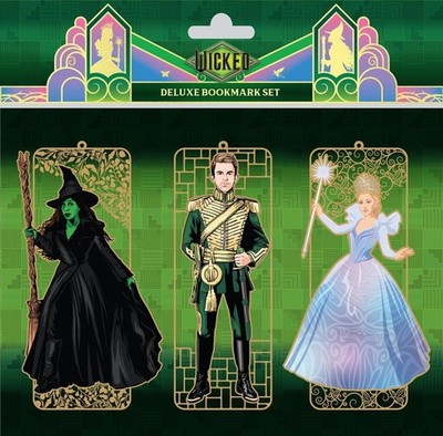 Wicked Deluxe Bookmark Set (Set of 3) by Insight Editions (English)