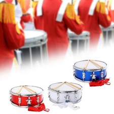 13" Snare Drum Musical Instruments Portable with Adjustable Strap Lightweight