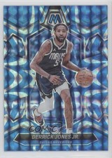 2023-24 Panini Mosaic Reactive Blue Mosaic Prizm Derrick Jones Jr #4 1i77