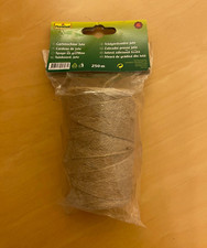 FloraSelf Gartenschnur Jute 250m Natur