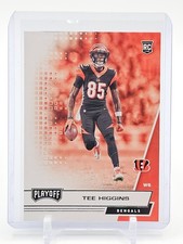TEE HIGGINS 2020 PANINI PLAYOFF ROOKIE #210 BENGALS RC Q7032