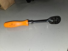 Snap-on Tools USA SH9360 3/8" Drive Ratchet 8-1/2" ORANGE Hard Handle Grip