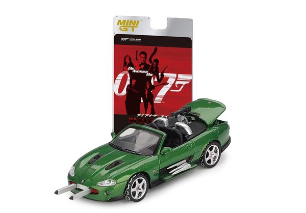 Mini Gt 1:64 Jaguar Xkr Zao Die Another Day 007 James Bond Chinese Pack 2002-image