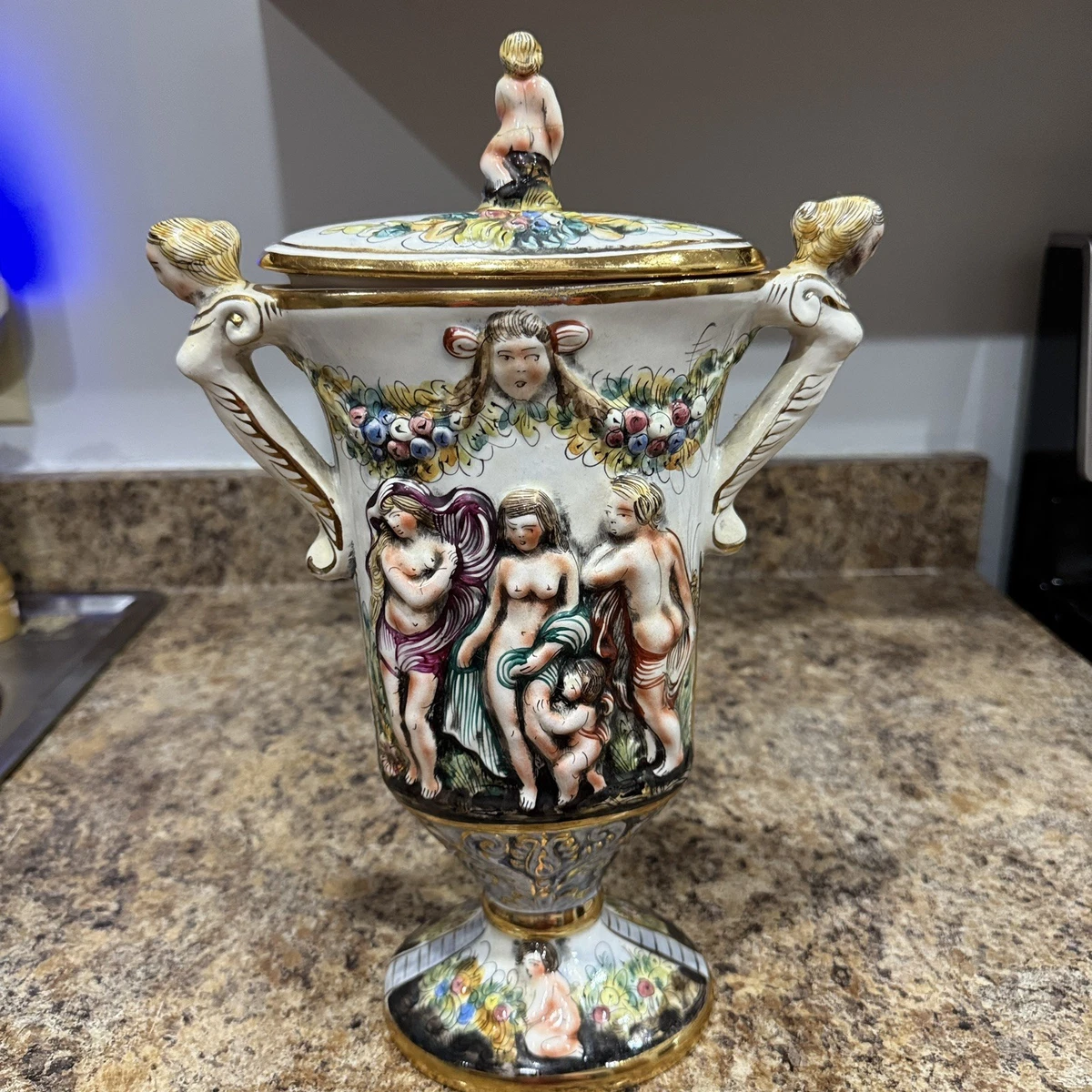 Capodimonte Angel In Italian Art Pottery for sale | eBay