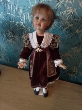 By JAN MCLEAN 21 Inch Beautifil AMY. Vinyl And Cloth Doll