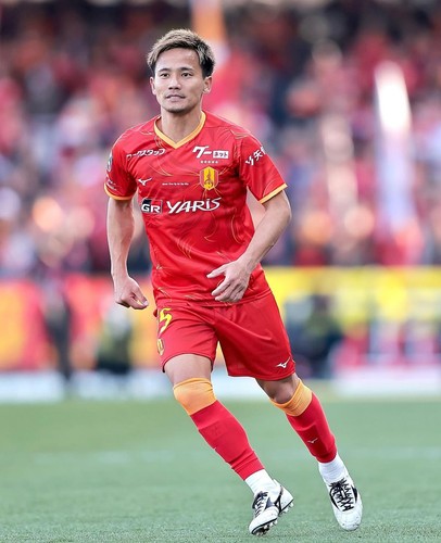 Mizuno Nagoya Grampus 2025 Home Jersey P2JACY2001 red authentic New - Picture 14 of 19