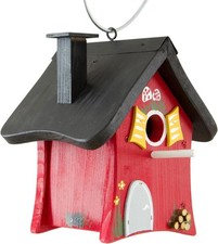 Vogelvilla, Nistkasten hängend, handbemalt, wetterfest