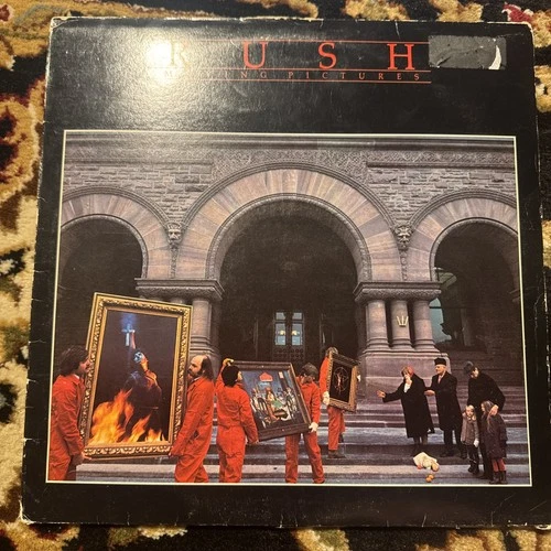 Rush Moving Pictures Vinyl LP Mercury Records SRM-1-4013 1981 Record G Vintage