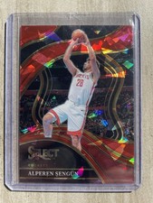 2023 select alperen sengun courtside Red Ice Prizm Houston Rockets