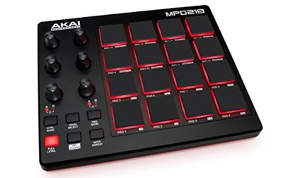AKAI Professionell MPD218 16 Midi Drum Pads Controller F/S W/Abtastung # Japan