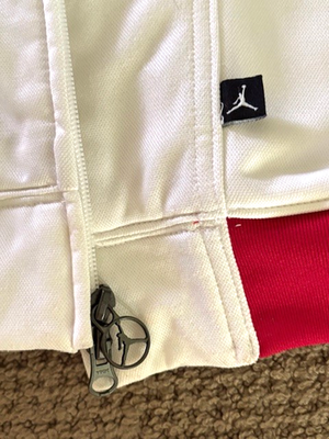 AIR JORDAN 20th Anniversary Jumpman Full Zip Warm-Up Jacket M XL 