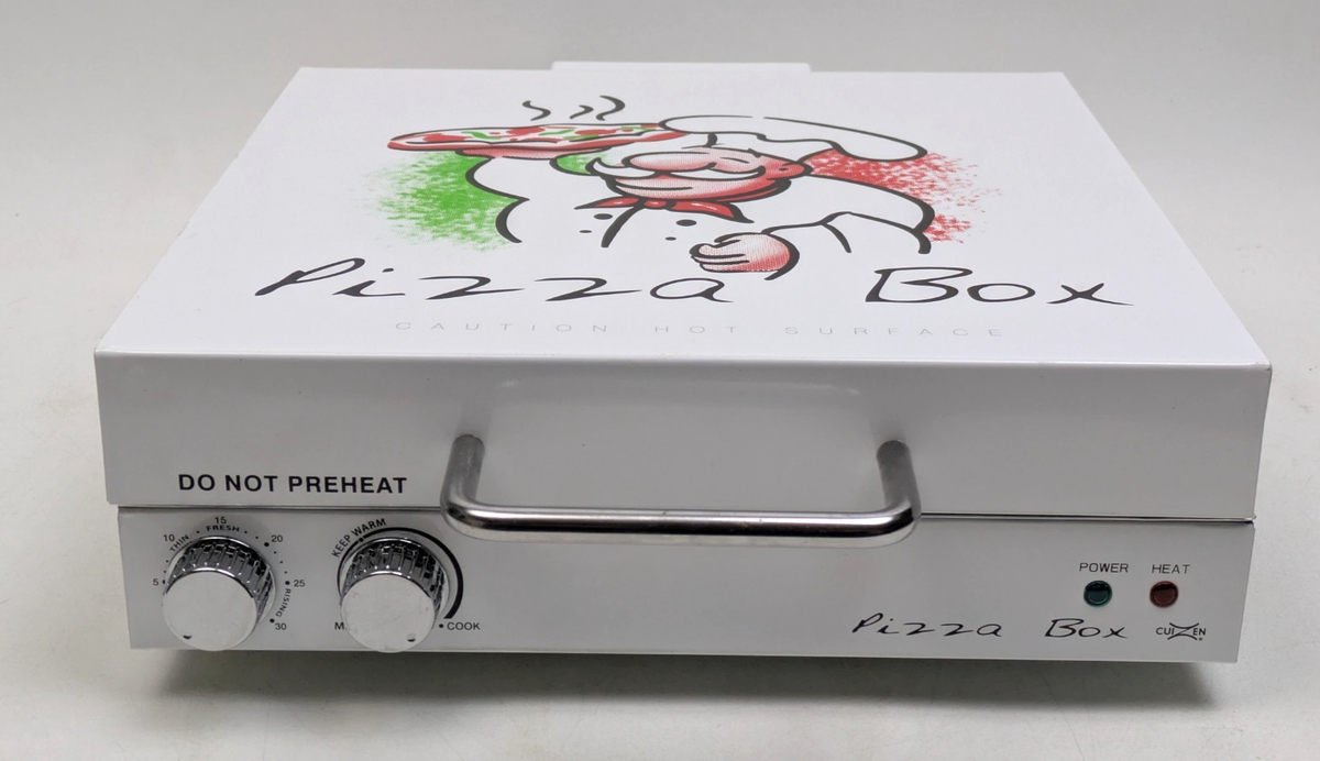 Cuizen Pizza Box Countertop Pizza Oven w/ 12