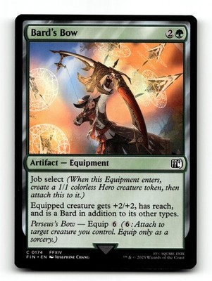 Bard's Bow 174 Common FINAL FANTASY Magic: The Gathering Near Mint