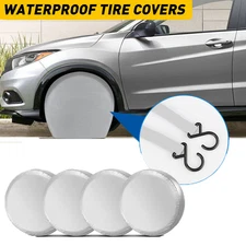 4PCS 30"-32" Waterproof Tire Covers Wheel & Tyre RV Trailer Camper Sun Protector