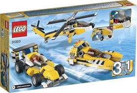 LEGO - Creator - Yellow Racers - 328 Pieces - Ages 7+ [NEW] 31023