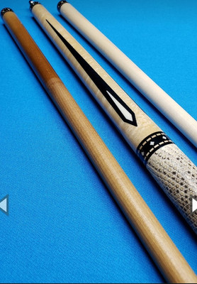 Tad Tribute Cue by Douglas Two-Piece Pool/Billiard Cue w/ 2 Shafts