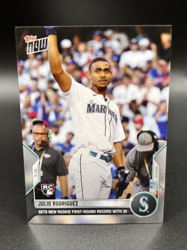 2022 Topps Now 568 Julio Rodríguez