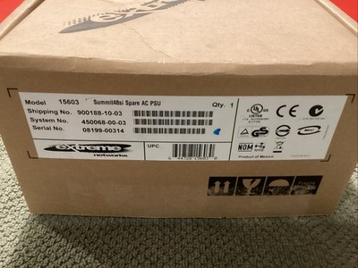 Extreme Networks ARTESYN Summit48si Power Supply Model 15603
