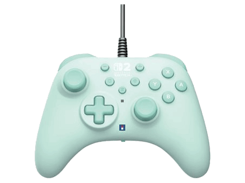 Mando Nintendo Switch - Hori Horipad Turbo, Nintendo Switch 2, Cable, Menta