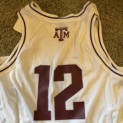 NEW Adidas Texas A&M Aggies Swingman Basketball Jersey Men's $90 NCAA LARGE - Picture 12 of 14