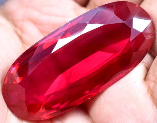 Natural 169.90 Ct Mogok Pink Huge Ruby Sparkling GGL Certified Loose Gemstone - Picture 4 of 12