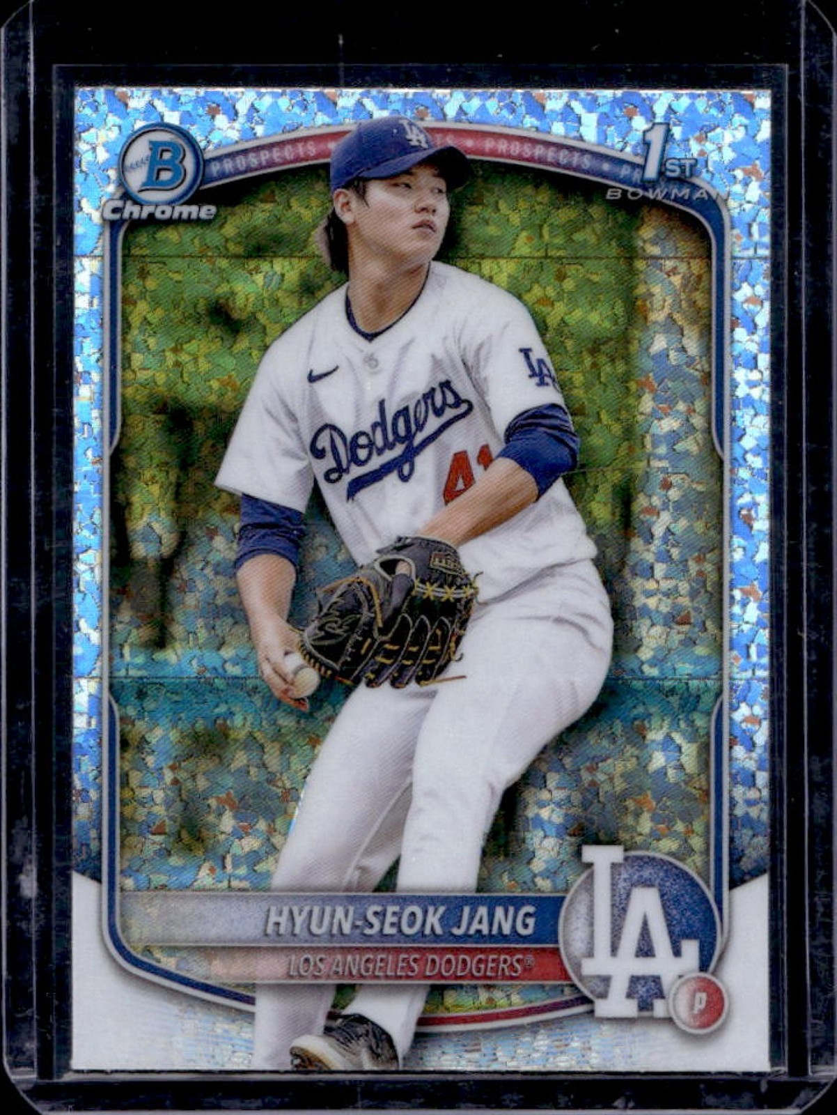 2025 Bowman Hyun-Seok Jang Chrome Mini Diamonds Refractor 1st #BCP-51