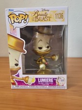Figura de vinilo Funko Pop Lumiere 1136 de la Bella y la Bestia de Disney...