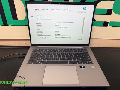 HP ZBook Firefly 14 G9 i7-1270P 2.2GHz 16GB 512GB SSD