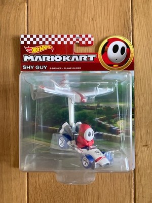 Mattel Hot Wheels Mario Kart / Shy Guy B-Dasher Plane Glider / Neu & Sealed 