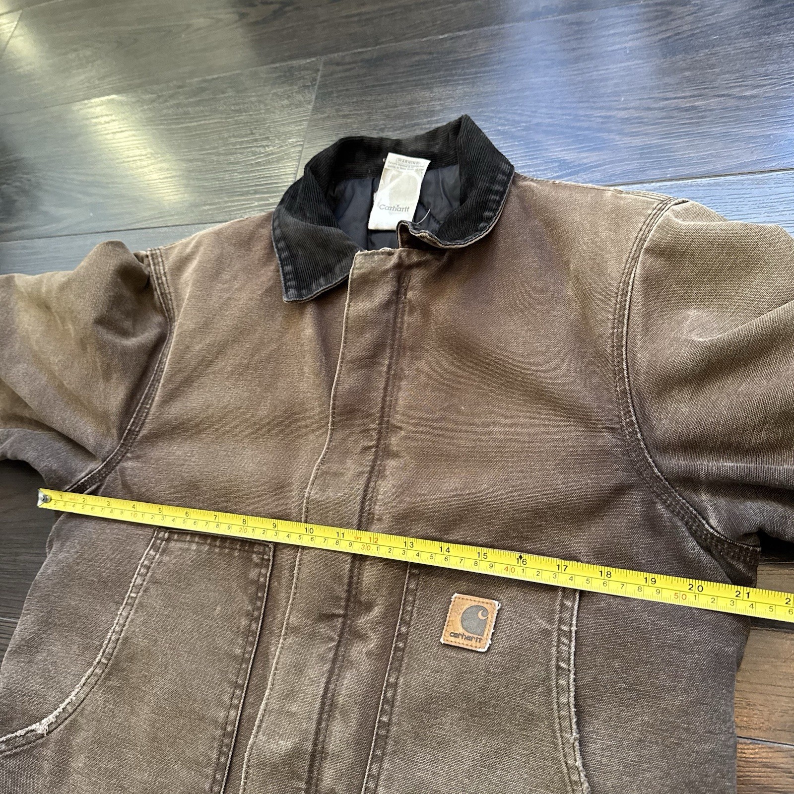 Carhartt J22 DKB Arctic Jacket Vintage Size Small From 2006 Distressed thumbnail 9