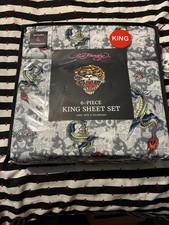 Ed Hardy 6 Piece King Sheet Set