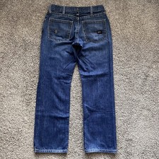 Ariat FR Jeans M5 Slim Straight Blue Flame Resistant Denim Workwear Men's 32x32