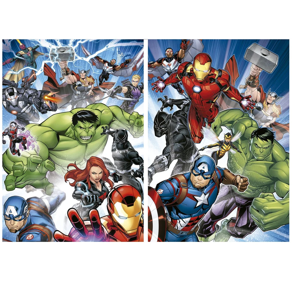 Educa - Puzzle di cartone con 100 pezzi per bambini | Avengers. Misura: 40 b0wx - Immagine 2 di 4
