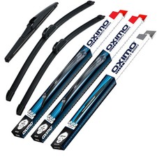 Oximo Front+Heck Scheibenwischer für KIA Soul 2 II PS Fließheck ab 2014