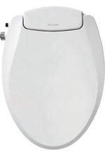 Brondell Swash Ecoseat Non-Electric Bidet Toilet Seat Elongated White DualNozzle