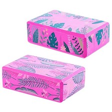 2 Pcs High-density Yoga Bricks Anti-slip Dancing Auxiliary Tools