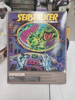 Seastalker - IBM Infocom - WITH Extras T-17
