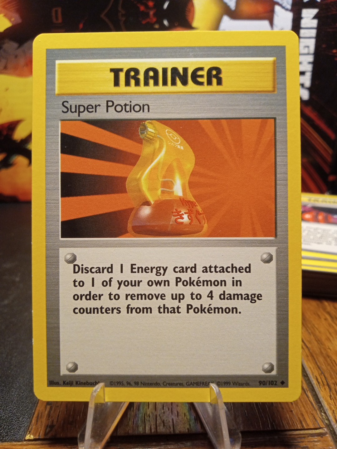 1999 Pokemon Base Set Super Potion #90 Extremely LP