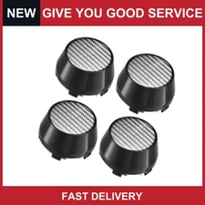 Universal 57mm Base OD 5 Clips 60mm Overall OD Wheel Hub Center Caps Pack of 4