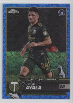 2023 Chrome MLS Blue Mini-Diamond Refractor /199 David Ayala #2 Rookie RC 00gy