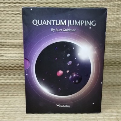 Quantum Jumping by Burt Goldman (9 Audio CD's & Text Companion) Set Mindvalley