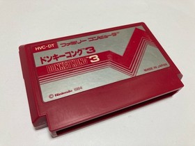 Donkey Kong 3 Boxed with Manual Nintendo Famicom FC In Stock 1984 Japan import
