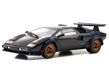 Kyosho 1/18 Lamborghini Countach Walter Wolf Dark Blue Diecast Car Model