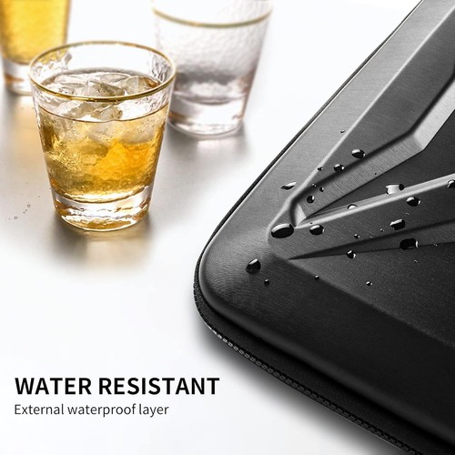 17" Shockproof Waterproof Laptop Sleeve with Handle Lightweight Hardshell Protec - Picture 6 of 7