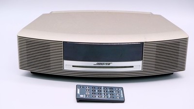 Bose Wave Music System CD FM Radio Wecker mit Fernbedienung - Grau - TOP ZUSTAND