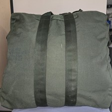 Named US Military Flyer s Kit Bag Aviator Gear 8460-00-606-8366 OD Green Used