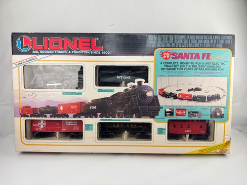 JUEGO TREN ESPECIAL LIONEL CALIBRE 0-27 6-11720 SANTA FE COMPLETO | Zustand: Used