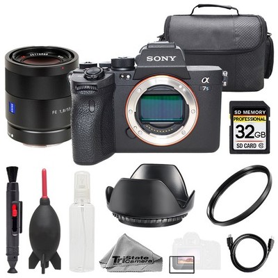 Sony a7S III + Sonnar T* FE 55mm f/1.8 ZA Lens +32GB + Bag+ UV