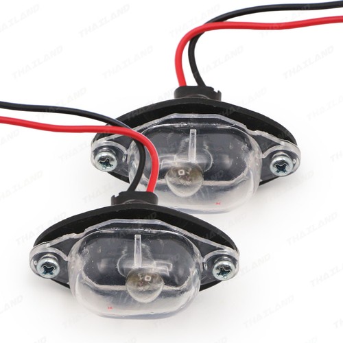 Paar Kennzeichenleuchten Lampen passend für Toyota Hilux LN RN30 46 RN33 RN43 1979-'83 - Bild 4 von 8